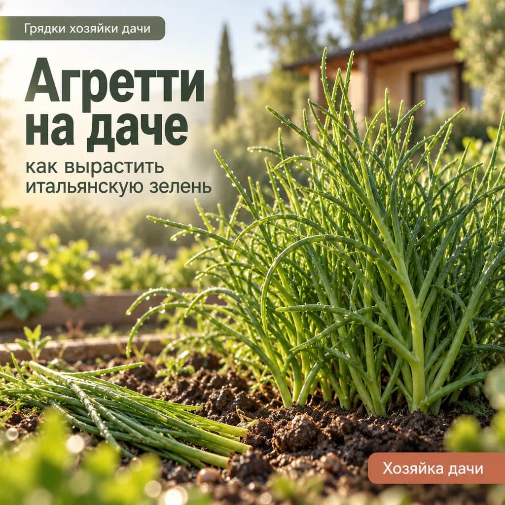 Агретти на даче: как вырастить итальянскую зелень