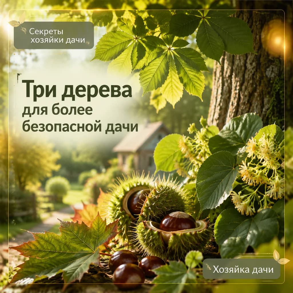 Три дерева для более безопасной дачи