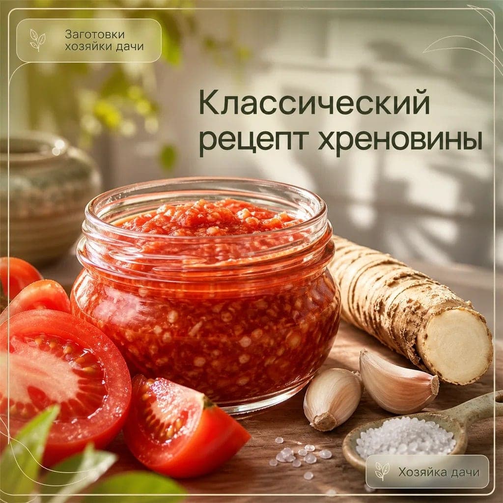 Классический рецепт "хреновины"