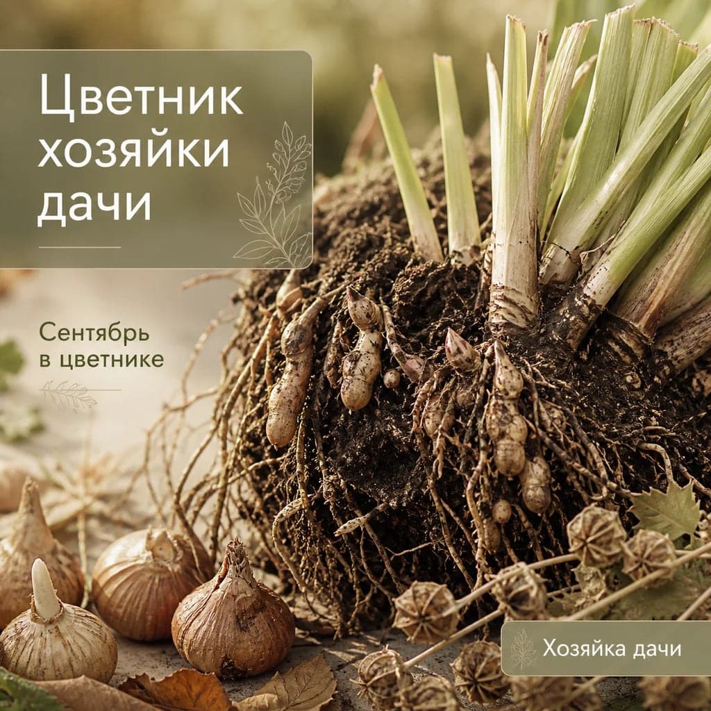 Сентябрь в цветнике: какие работы нельзя откладывать