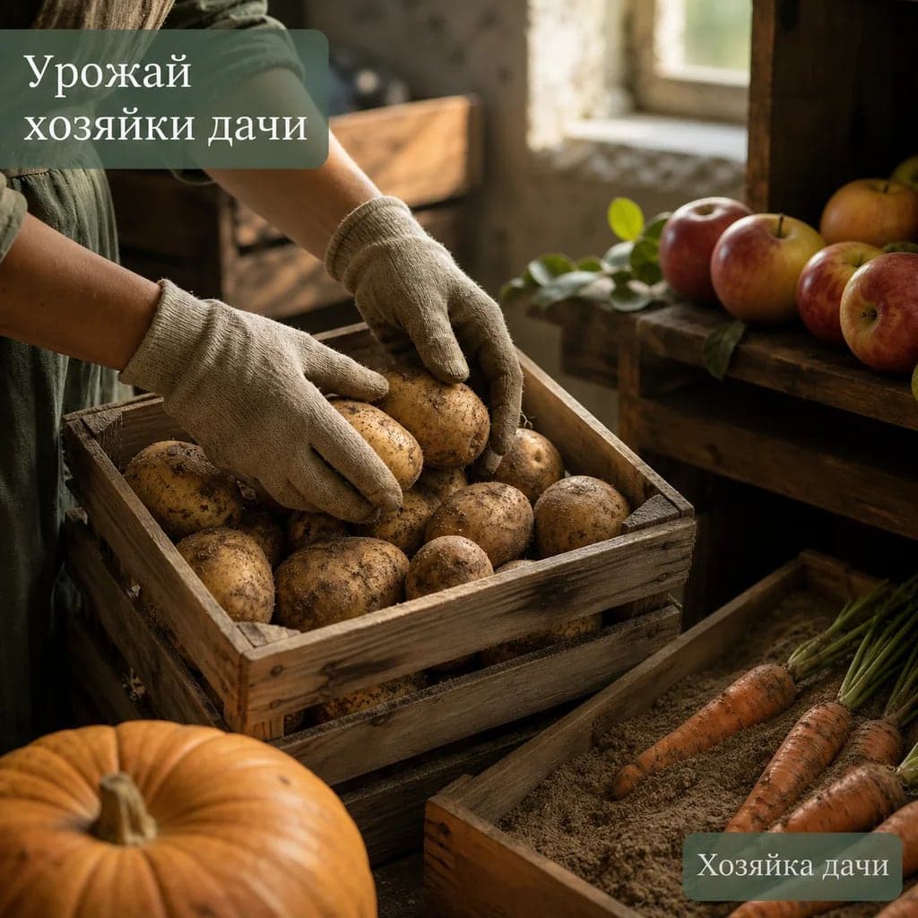 Как хранить урожай до весны: условия для картофеля, моркови, свёклы, яблок и тыквы