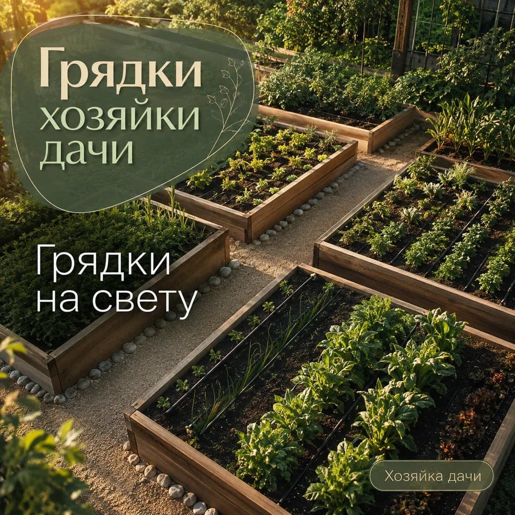 Как обустроить грядки для лучшего освещения и удобного ухода