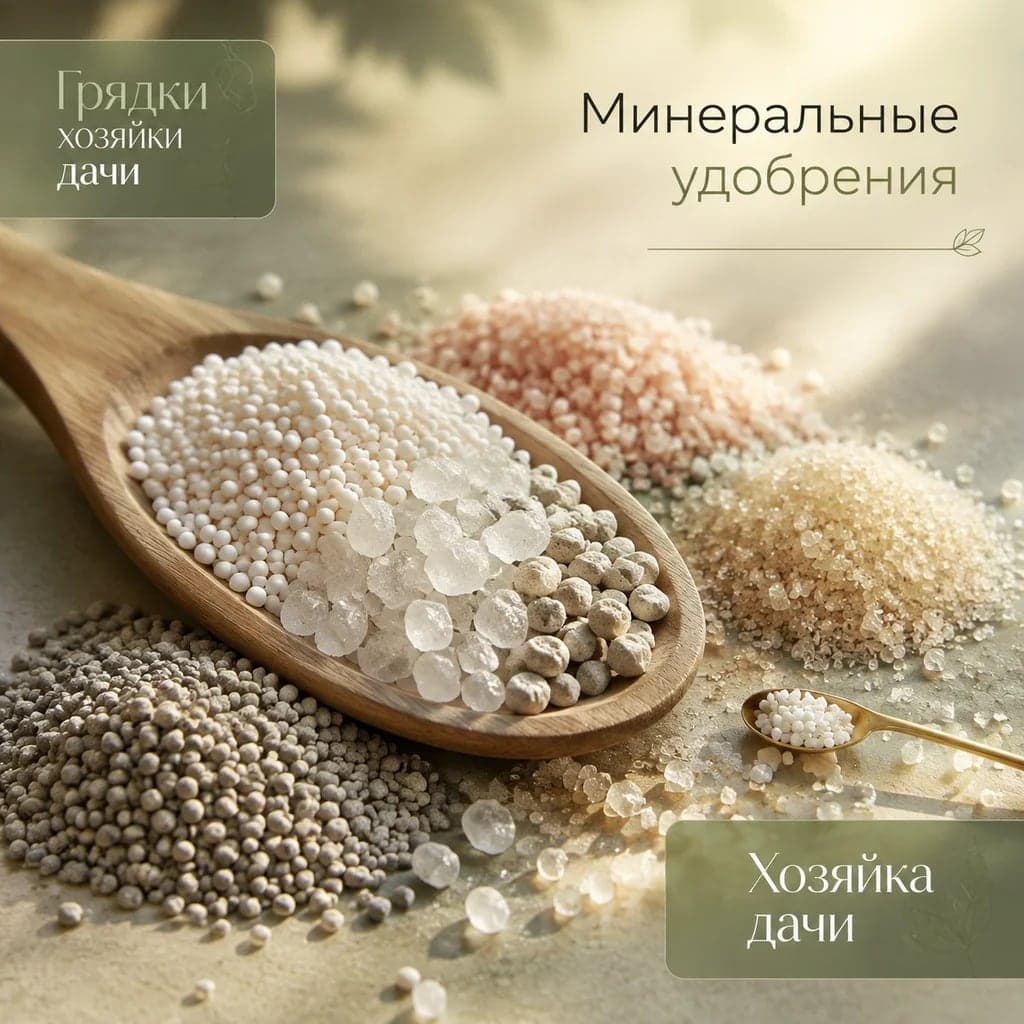 Памятка по внесению минеральных удобрений на участке