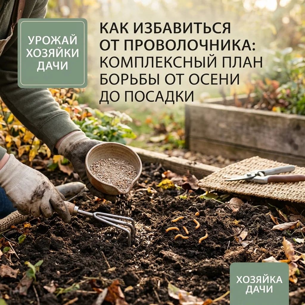 Как избавиться от проволочника: комплексный план борьбы от осени до посадки