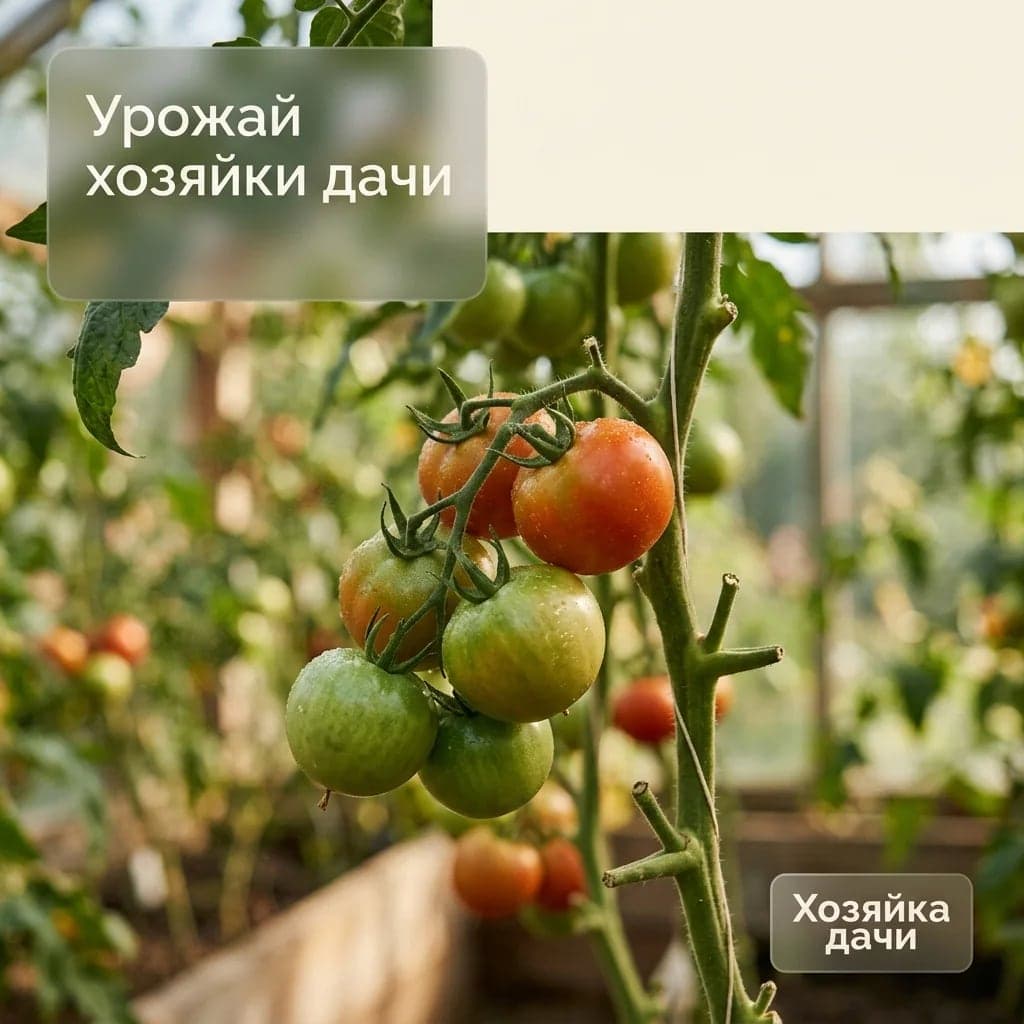 Томаты краснеют быстрее