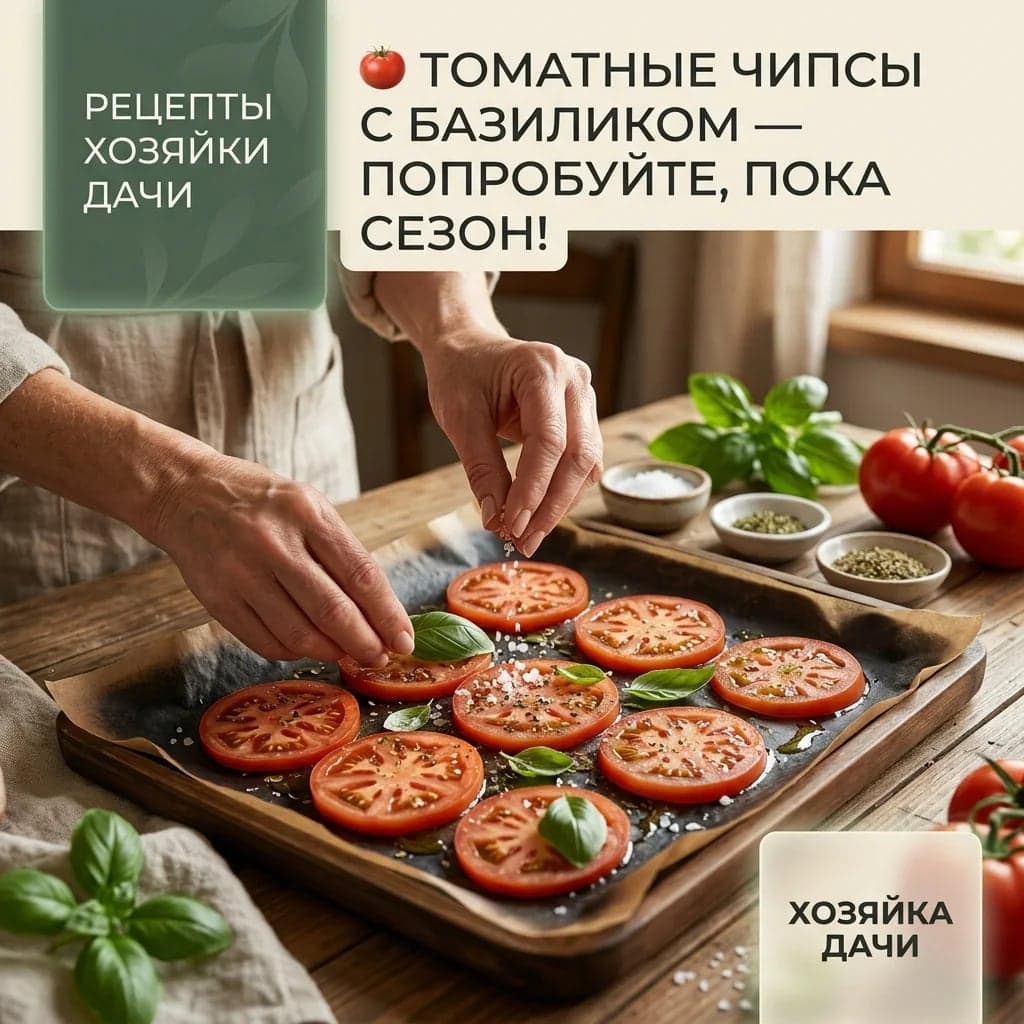 π
Π’ΠΎΠΌΠ°ΡΠ½ΡΠ΅ ΡΠΈΠΏΡΡ Ρ Π±Π°Π·ΠΈΠ»ΠΈΠΊΠΎΠΌ β ΠΏΠΎΠΏΡΠΎΠ±ΡΠΉΡΠ΅, ΠΏΠΎΠΊΠ° ΡΠ΅Π·ΠΎΠ½!