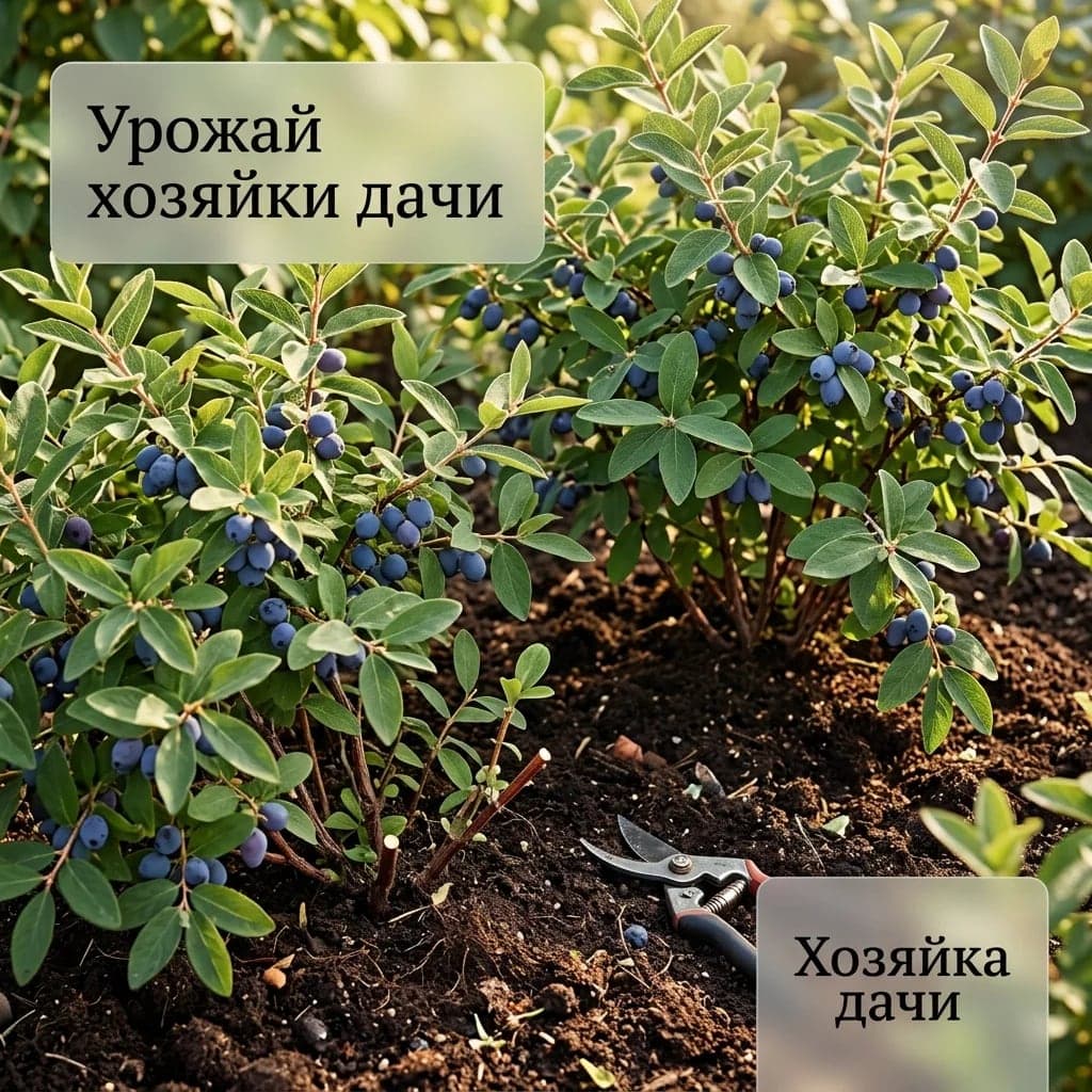 🫐 Хотите много жимолости? Не сажайте один куст!