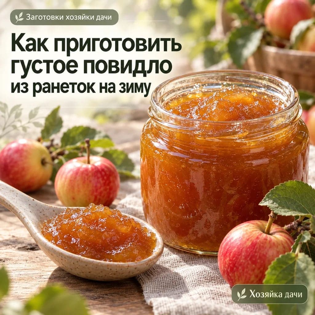 Как приготовить густое повидло из ранеток на зиму
