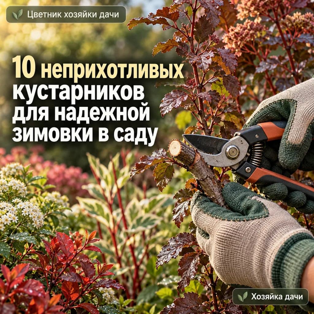 10 неприхотливых кустарников для надежной зимовки в саду