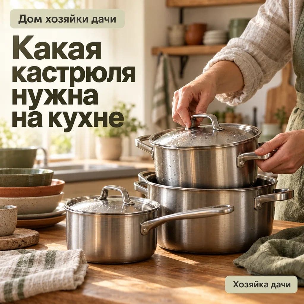 Какая кастрюля нужна на кухне: советы шеф-повара